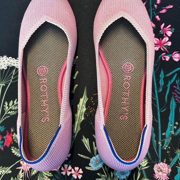 Rothy's The Flat in Begonia Pink Women’s Size 6.5 - Picture 2 of 13
